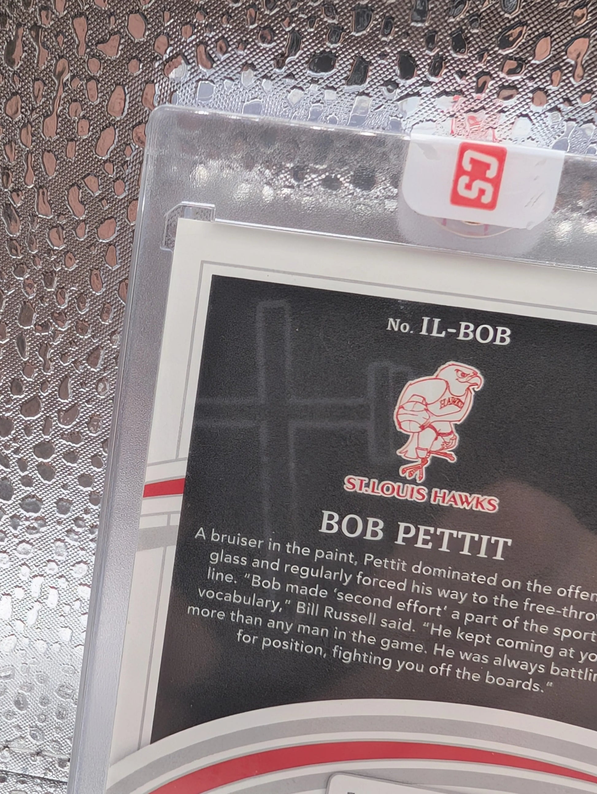 2021-22 Panini Immaculate Bob Pettit  Legends Signatures Auto /49 FRENLY BRICKS - Open 7 Days