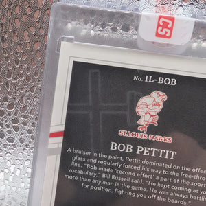 2021-22 Panini Immaculate Bob Pettit  Legends Signatures Auto /49 FRENLY BRICKS - Open 7 Days