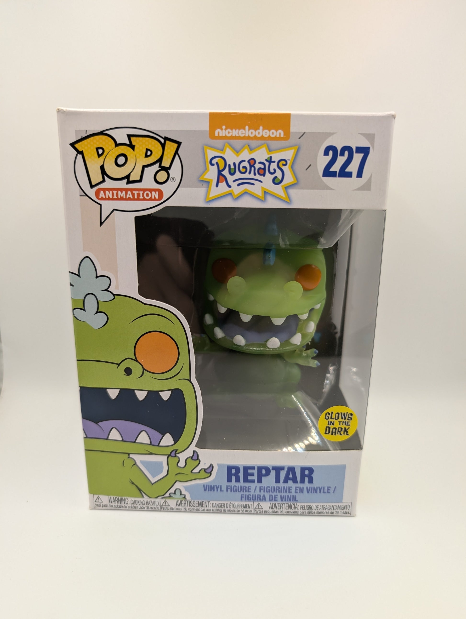 Funko Pop! Vinyl: Nickelodeon Rugrats Reptar #227 Glow in the Dark FRENLY BRICKS - Open 7 Days