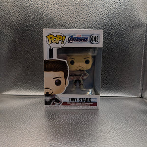 FUNKO Pop Vinyl Tony Stark Marvel #449 FRENLY BRICKS - Open 7 Days