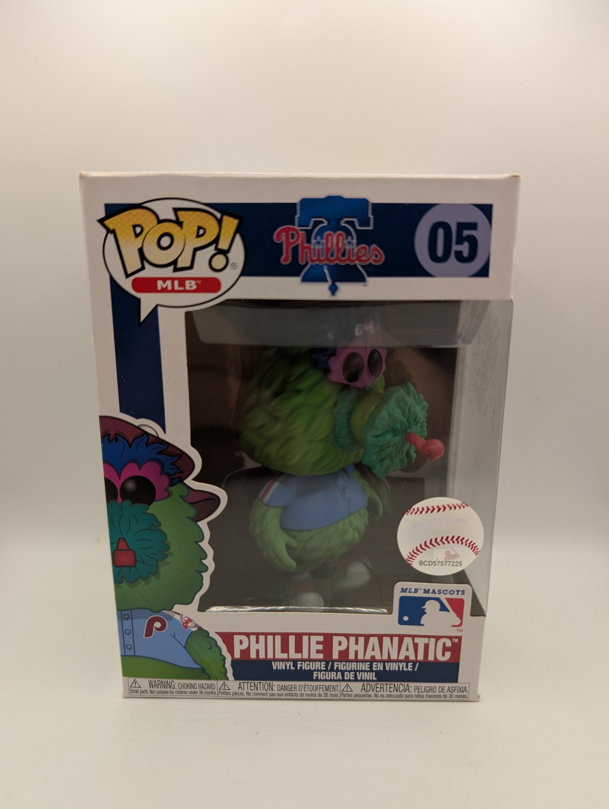 Funko Pop Phillie Phanatic #05 MLB Mascots Philadelphia Phillies Vaulted FRENLY BRICKS - Open 7 Days