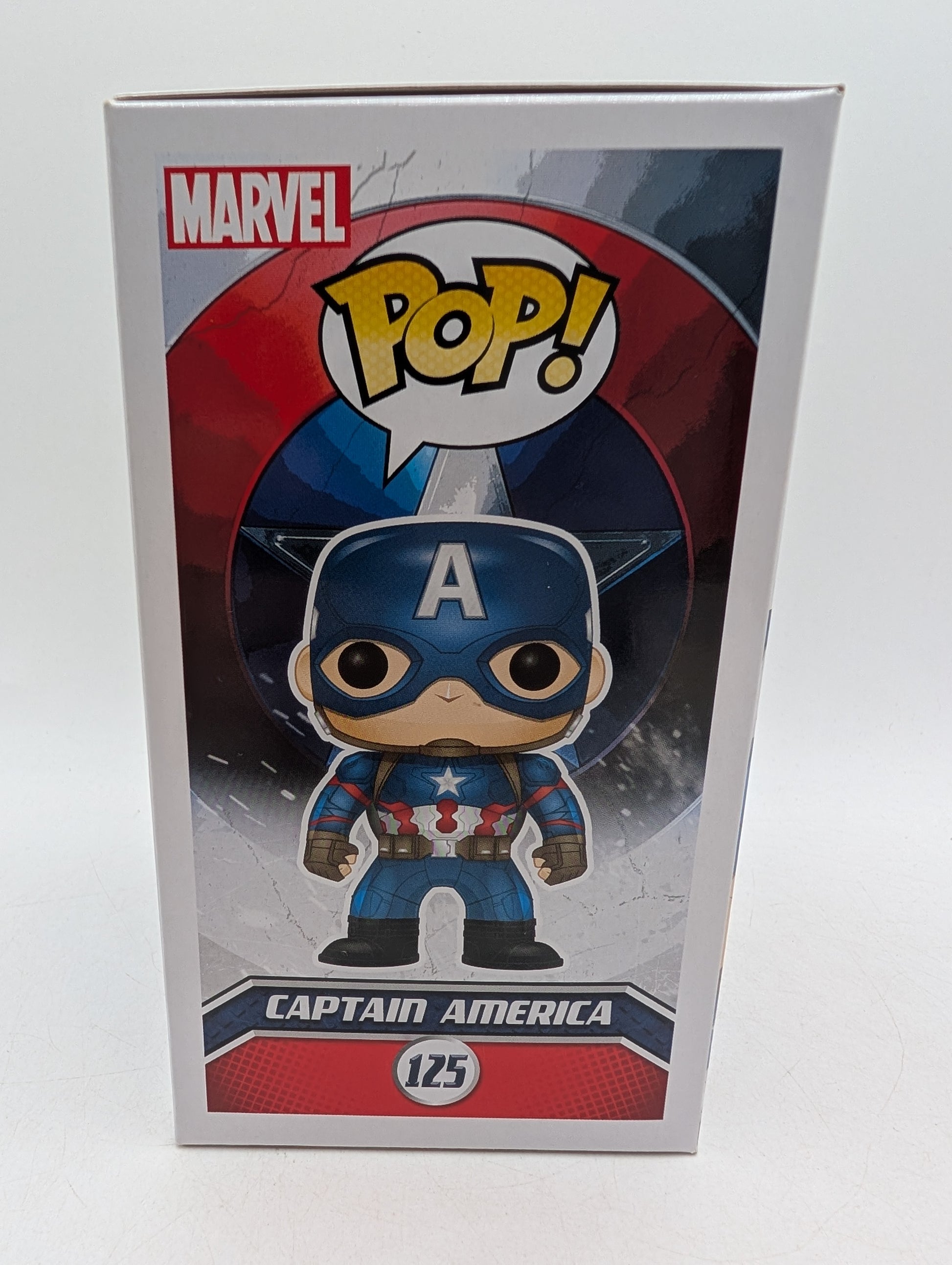 Funko POP! Marvel Captain America Civil War Captain America #125 image 7