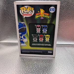 FUNKO Pop Vinyl Blue Ranger Power Rangers #410 FRENLY BRICKS - Open 7 Days