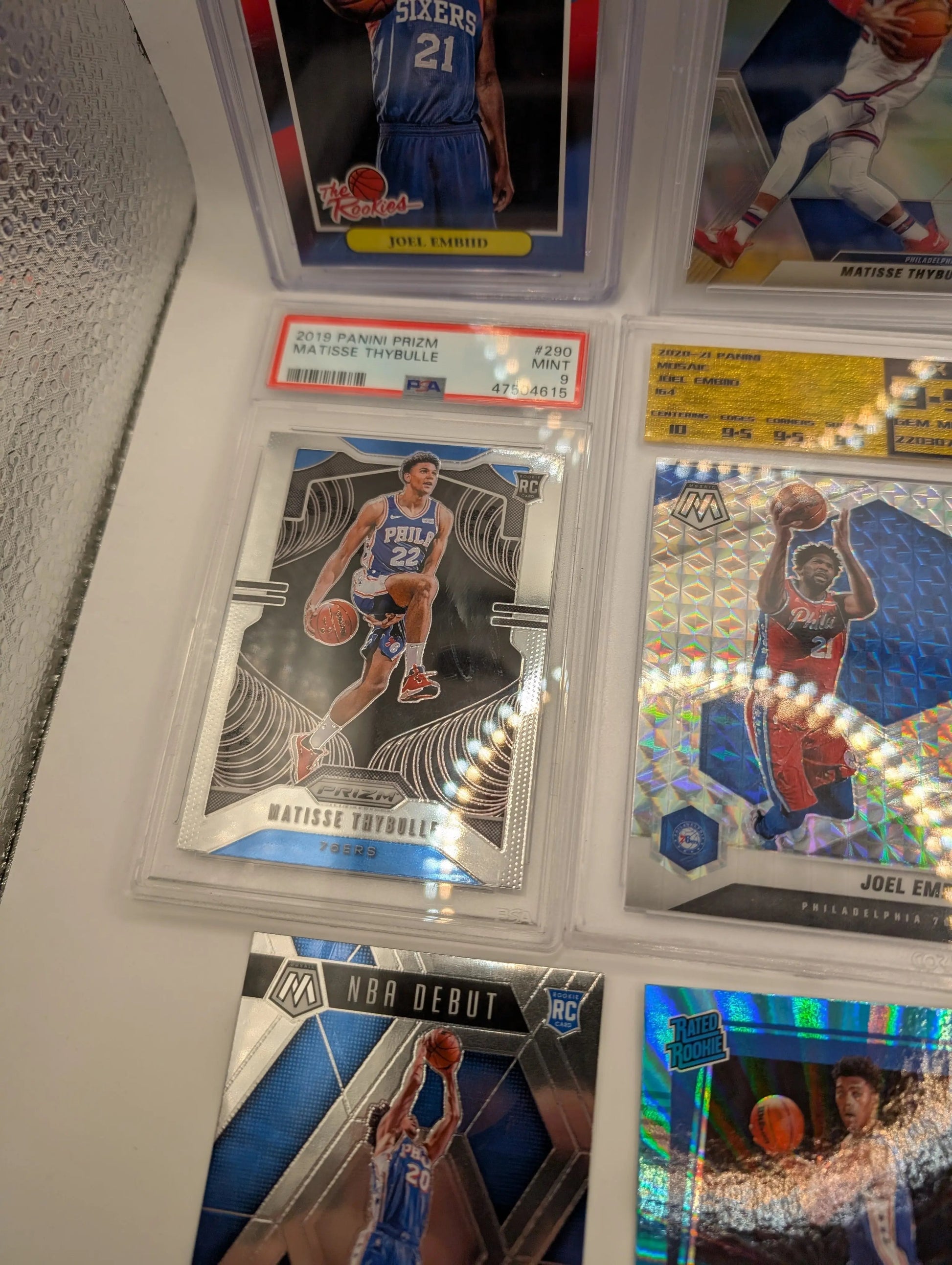 Philadelphia 76ers NBA Basketball Card Lot, Rookies, Patch, Auto, Joel Embiid FRENLY BRICKS - Open 7 Days