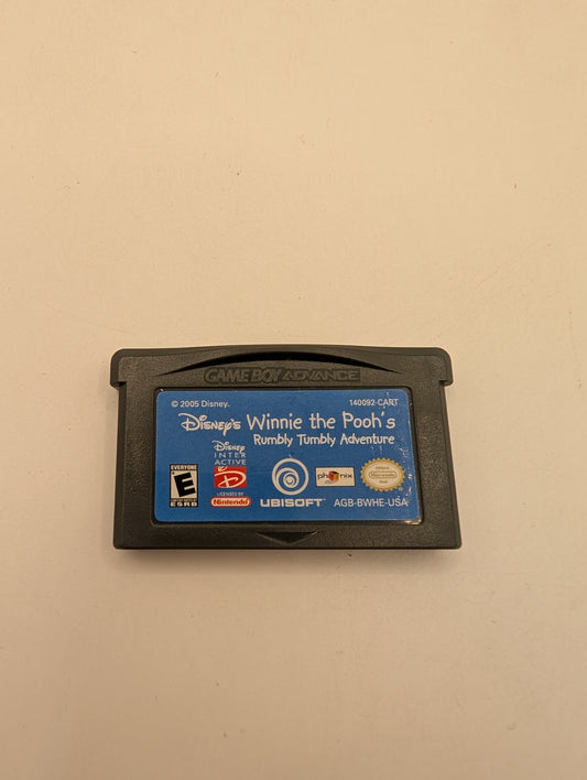 Disney's Winnie the Pooh: Rumbly Tumbly Adventure (Game Boy Advance, 2005) GBA