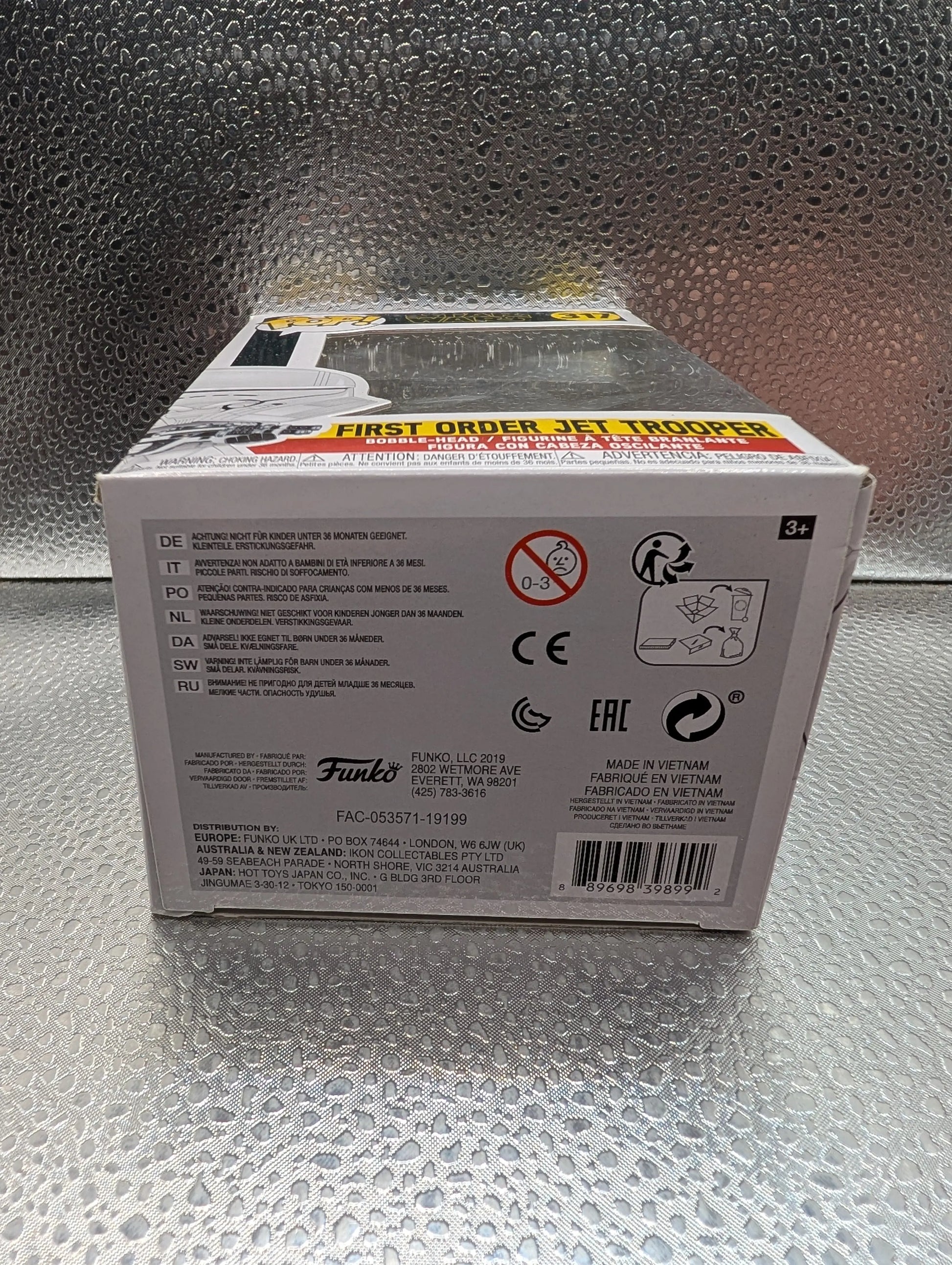 FUNKO Pop Vinyl First Order Jet Trooper Star Wars #317 FRENLY BRICKS - Open 7 Days