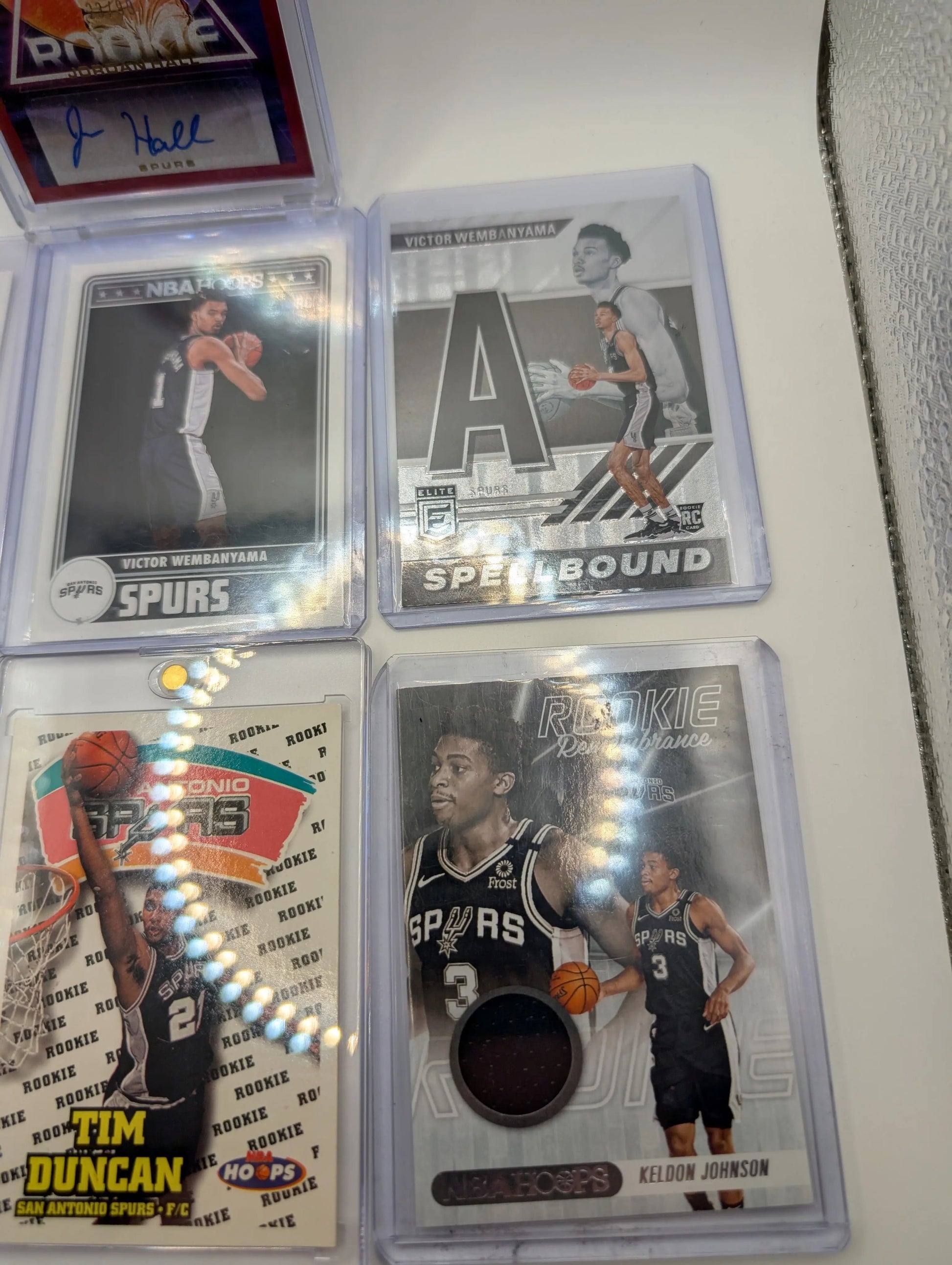 San Antonio Spurs NBA Basketball Card Lot, Rookies, Patch, Auto, Victor Wembanyama FRENLY BRICKS - Open 7 Days