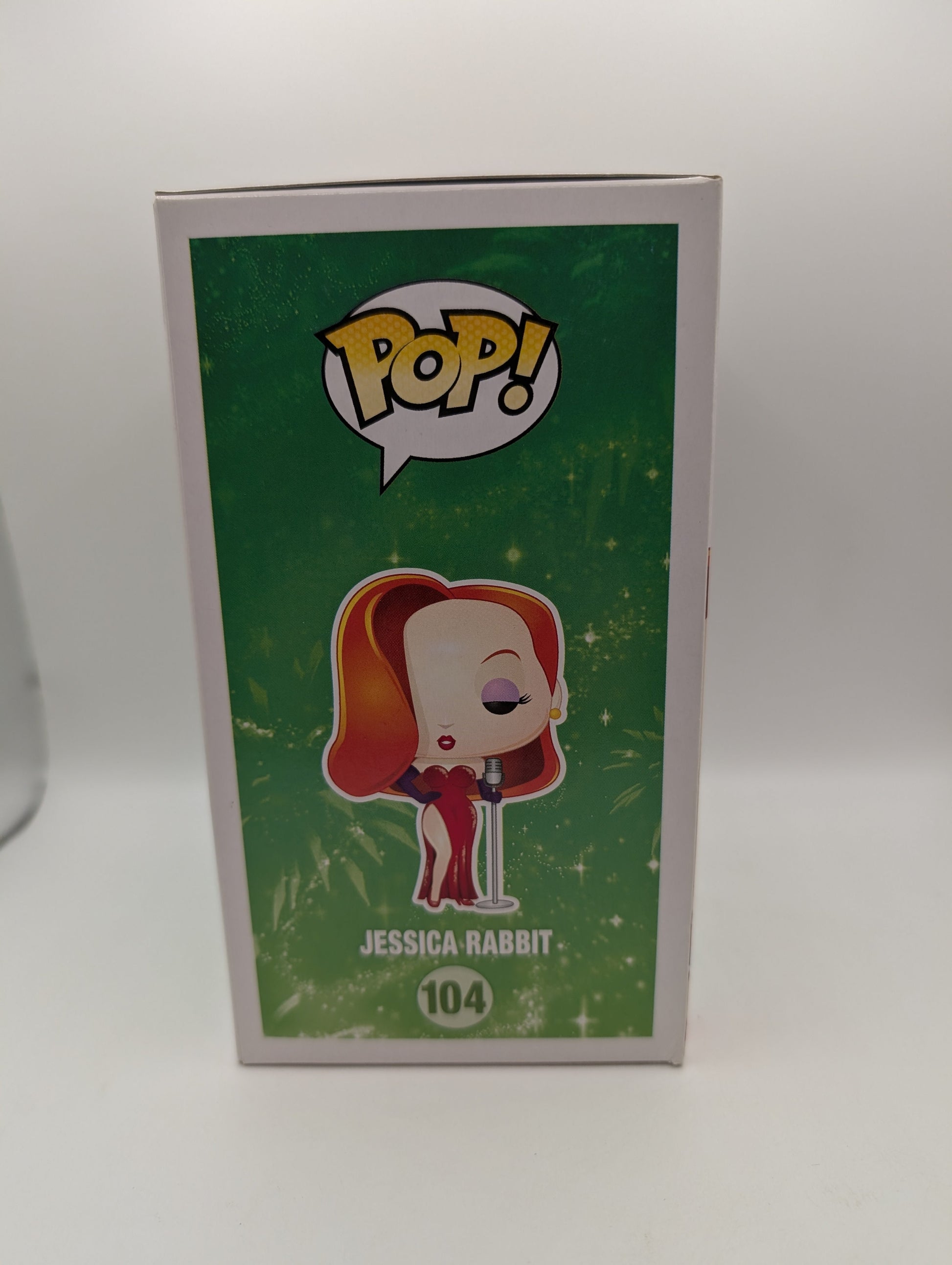 FUNKO POP! Disney Jessica Rabbit Film #104 Vinyl Figure FRENLY BRICKS - Open 7 Days