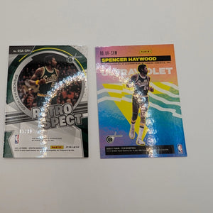 2021-22 Panini Spectra SPENCER HAYWOOD + Flux Auto Bundle Lot NBA Basketball FRENLY BRICKS - Open 7 Days