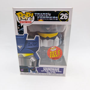 Funko Pop! Vinyl - Transformers #26 - Soundwave FRENLY BRICKS - Open 7 Days