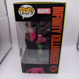 RARE Black Light Infinity Killmonger 989 Funko Pop Vinyl FRENLY BRICKS - Open 7 Days