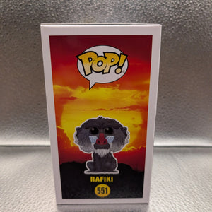 Funko Pop! Vinyl Figure - Disney #551 - Rafiki [Flocked] - Funko Shop Exclusive FRENLY BRICKS - Open 7 Days