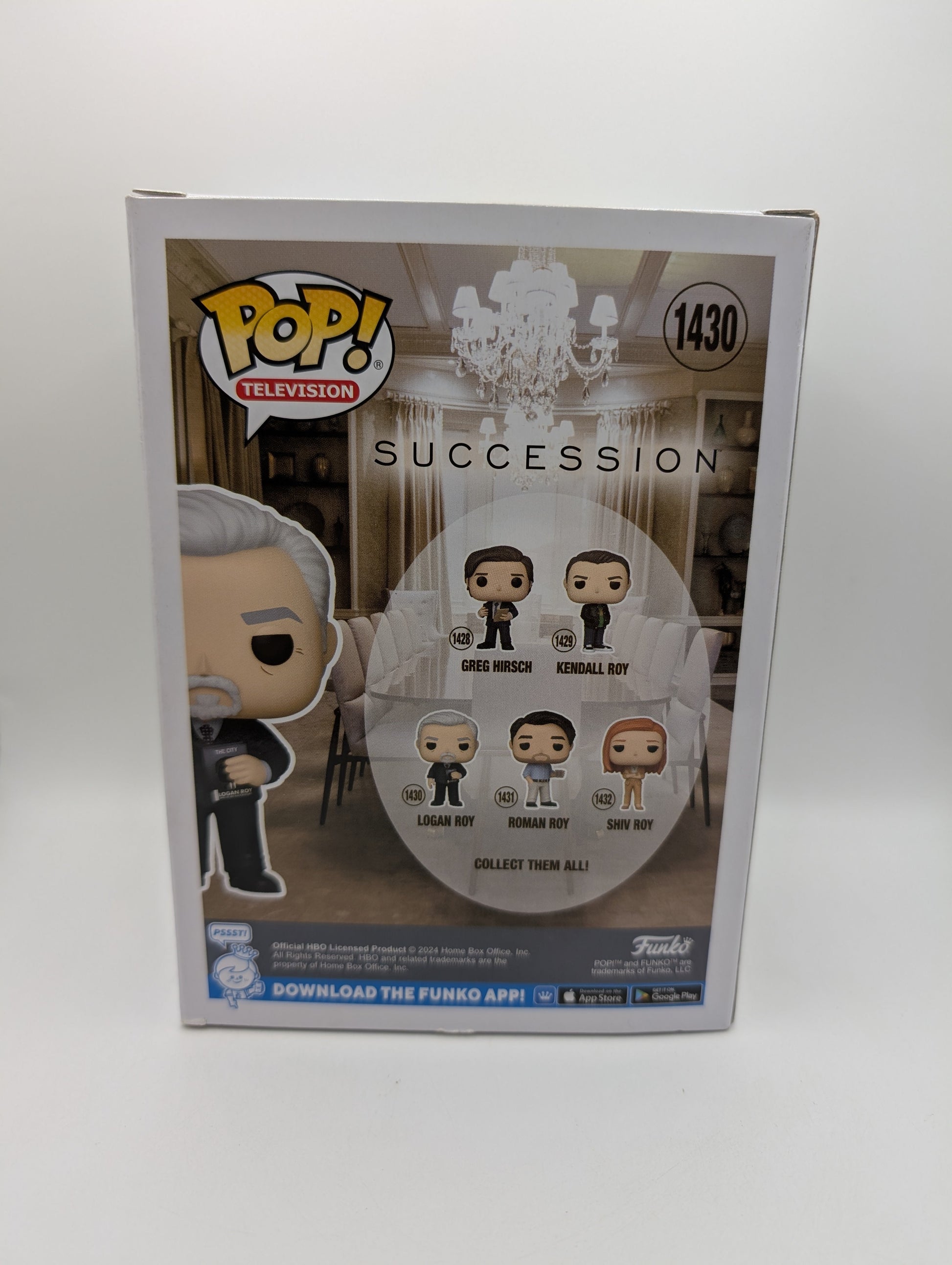 Succession - Logan Roy #1430 Funko Pop Vinyl Figure FRENLY BRICKS - Open 7 Days
