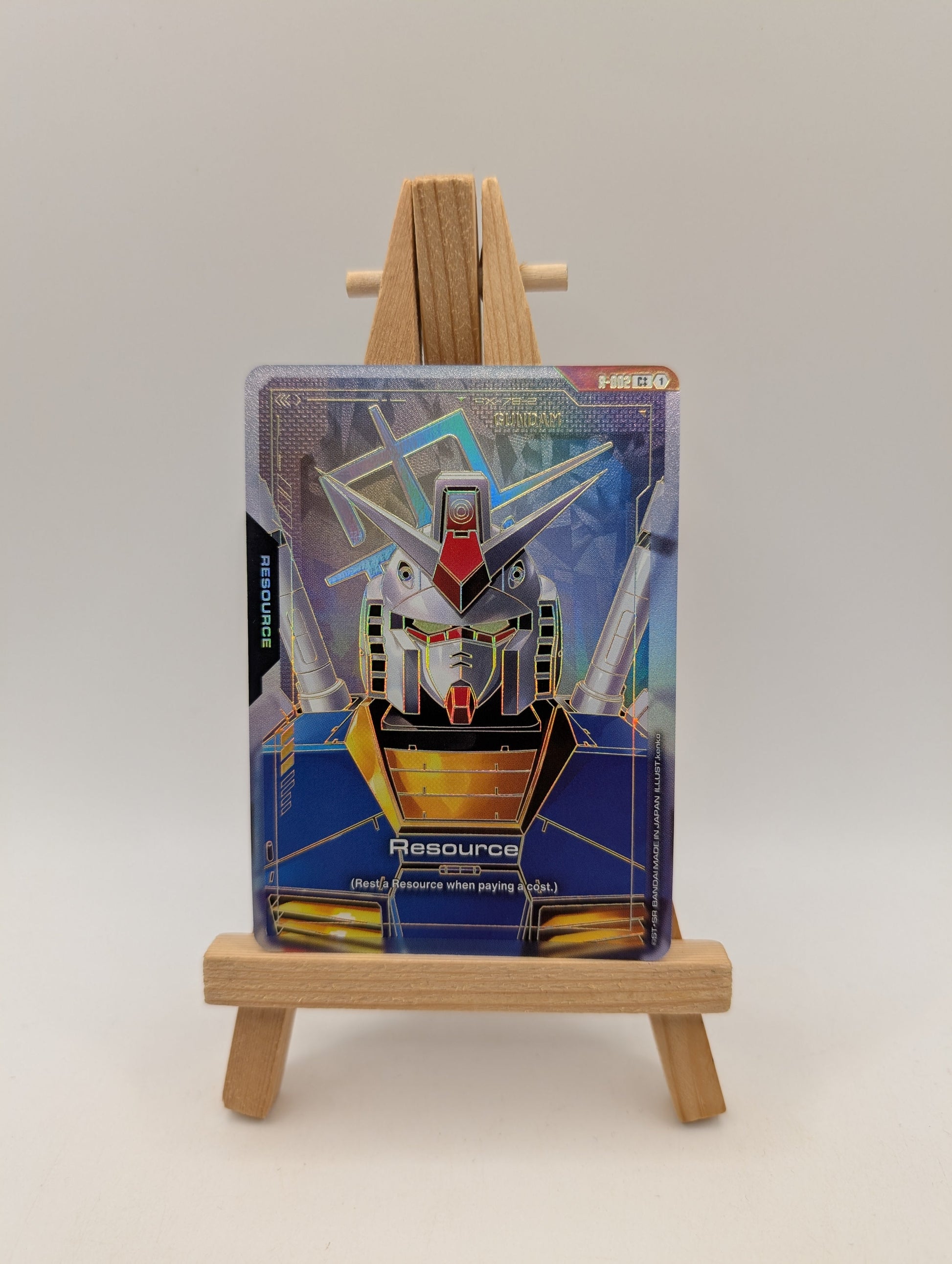 gundam GD01 C++ RX-78-2 Resource (R-002 Gundam TCG) FRENLY BRICKS - Open 7 Days