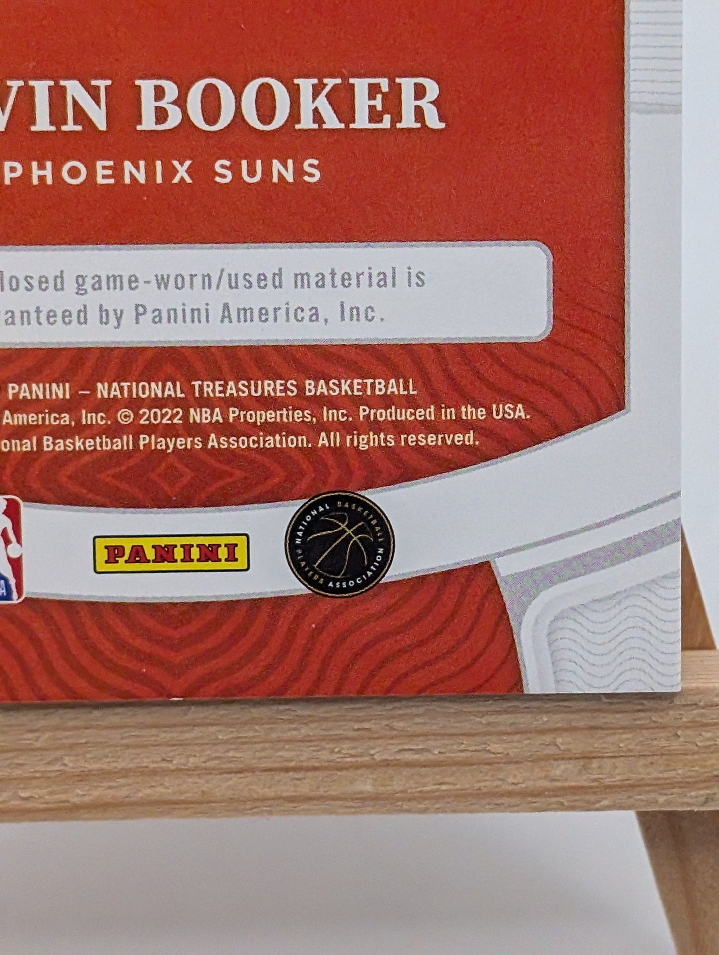 2021-22 National Treasures Devin Booker Material Treasures /25 Game Worn FRENLY BRICKS - Open 7 Days