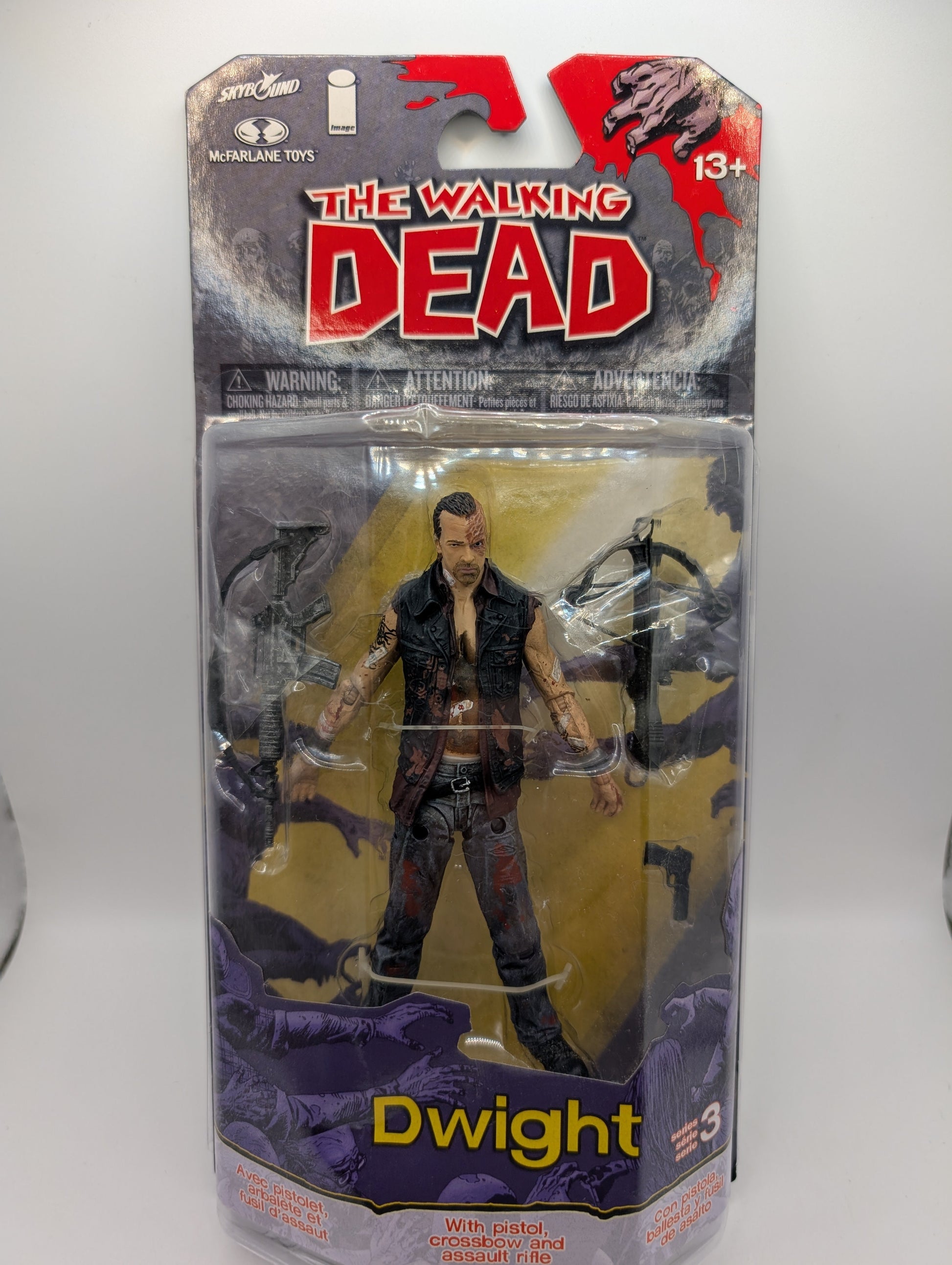 NIB MCFARLANE SKYBOUND THE WALKING DEAD DWIGHT, COMIC SERIES EXCLUSIVE FIGURE FRENLY BRICKS - Open 7 Days