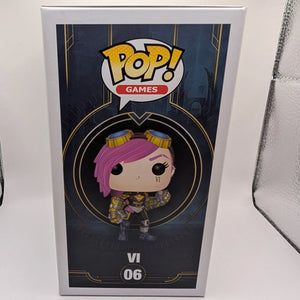 League of Legends #06 Vi Funko Pop! VAULTED Rare FRENLY BRICKS - Open 7 Days