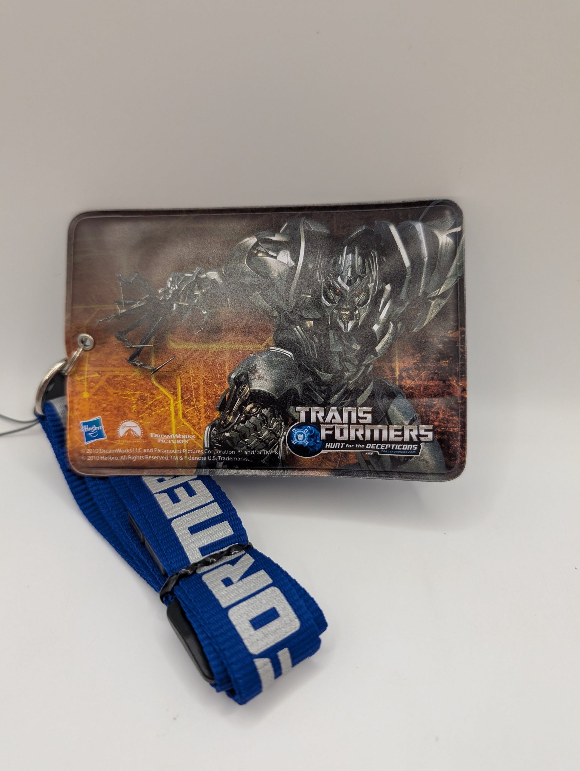 Transformers Hasbro Hunt for the Decepticons Lanyard FRENLY BRICKS - Open 7 Days