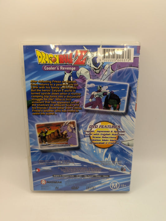 Dragon Ball Z-Cooler's Revenge : Movie 5 (DVD, 2001) FRENLY BRICKS - Open 7 Days