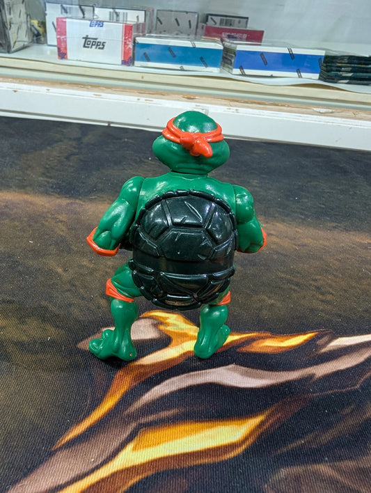TMNT Michaelangelo Vintage Loose Action Figure Playmates 1988 FRENLY BRICKS - Open 7 Days