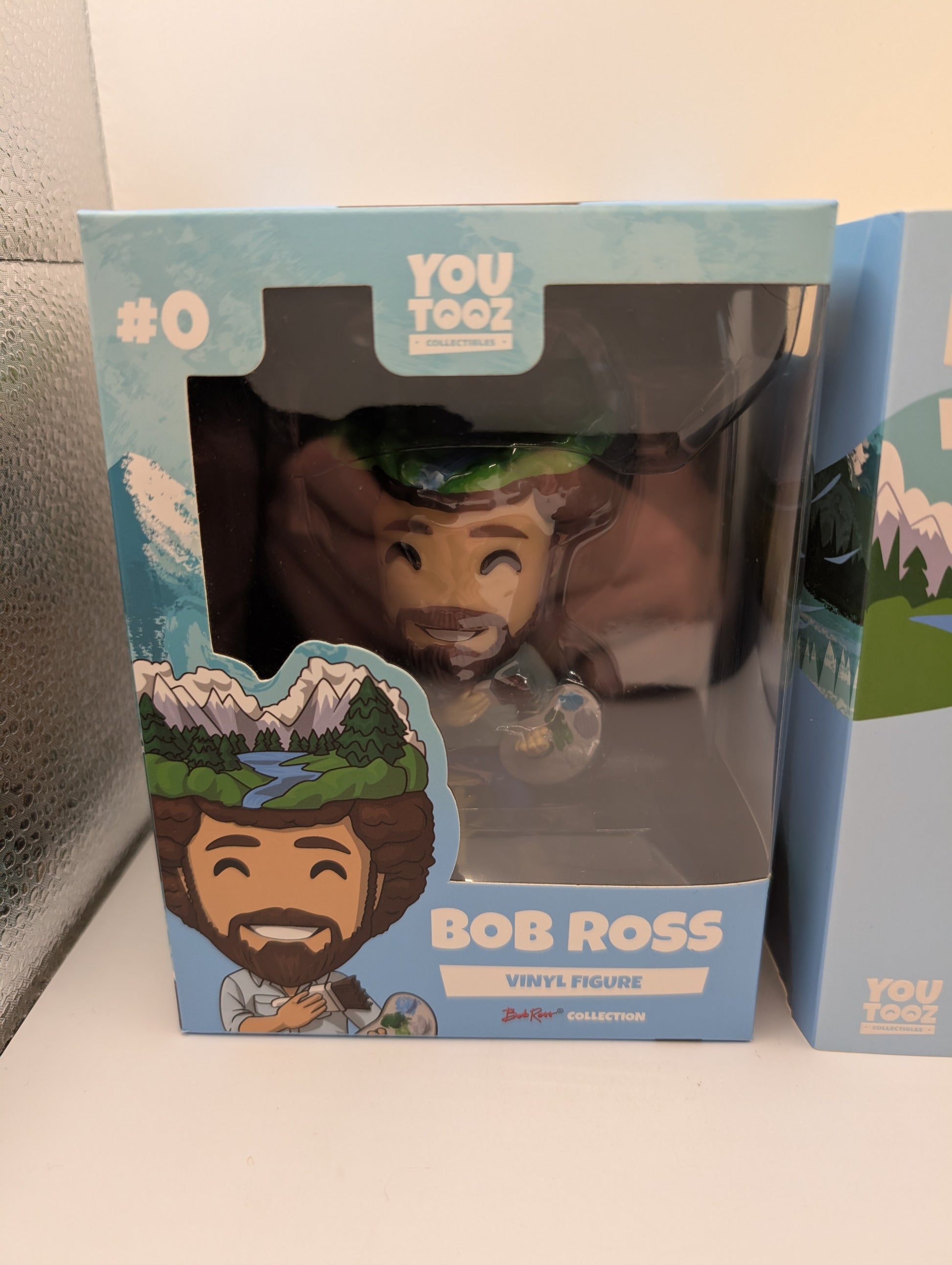 Youtooz Bob Ross Vinyl Figure (NEW IN BOX) Limited Edition (Code Not Scratched)