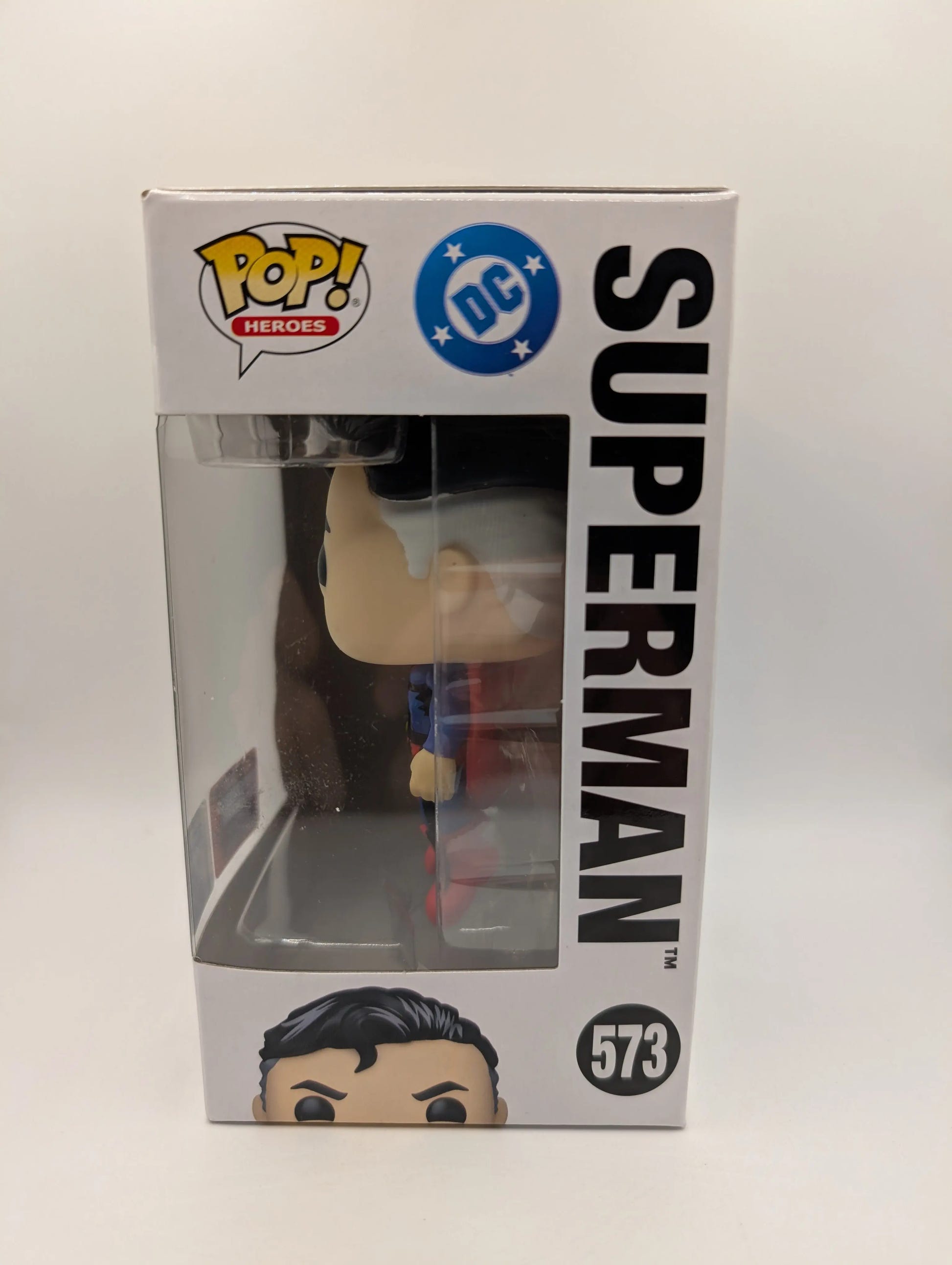 DC Comics - Superman Retro Comic (Flying) Pop! 2025 NYCC Vinyl Figure (RS) #573 FRENLY BRICKS - Open 7 Days image 4