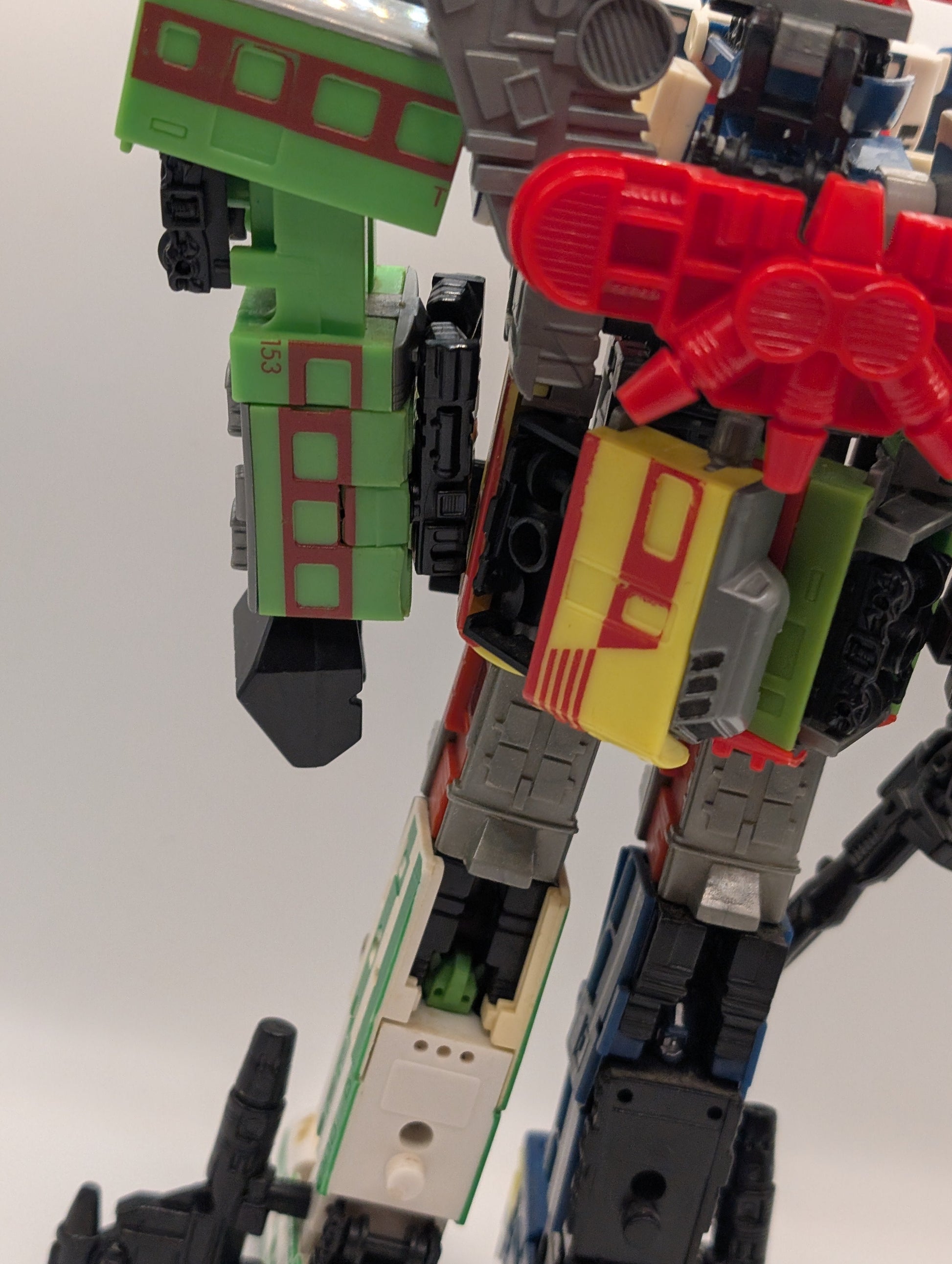 Transformers G1 RAIDEN trainbot bootleg ko figure Complete FRENLY BRICKS - Open 7 Days