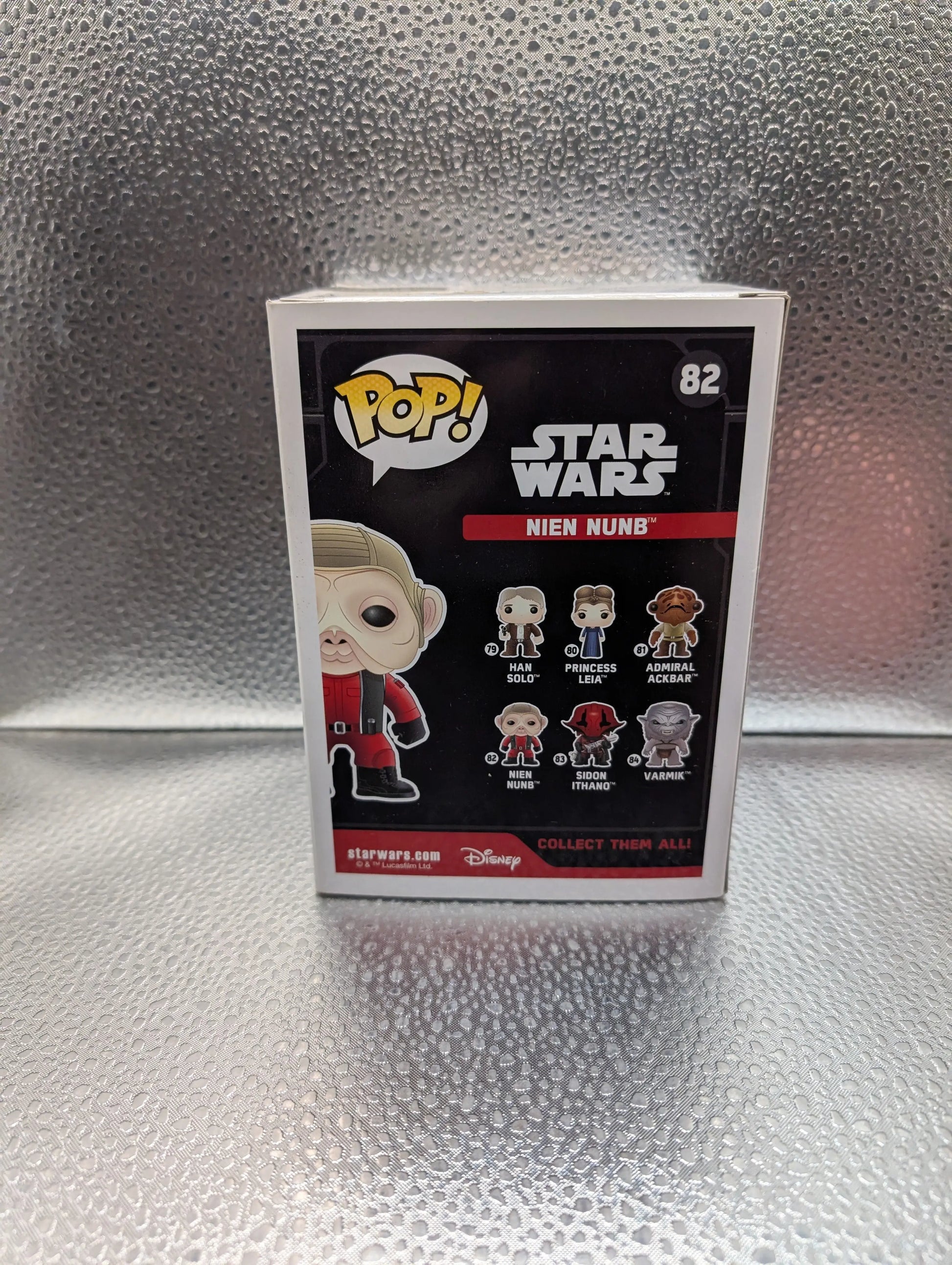 FUNKO Pop Vinyl Nien Nunb Star Wars #82 FRENLY BRICKS - Open 7 Days