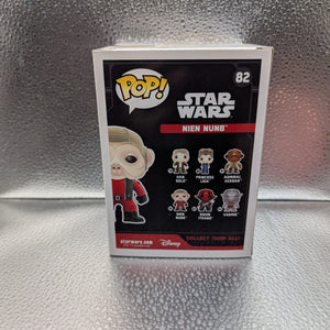FUNKO Pop Vinyl Nien Nunb Star Wars #82 FRENLY BRICKS - Open 7 Days