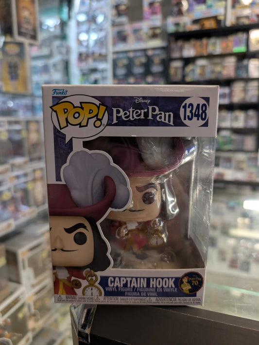 Funko Pop! Vinyl: Disney - Captain Hook #1348 FRENLY BRICKS - Open 7 Days