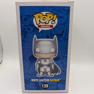 DC Super Heros Funko Pop #139 White Lantern Batman FRENLY BRICKS - Open 7 Days