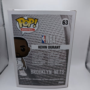 Kevin Durant Brooklyn Nets Nba Funko Pop Vinyl 63 FRENLY BRICKS - Open 7 Days
