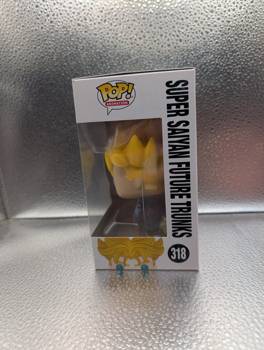 FUNKO Pop Vinyl Super Saiyan Future Trunks Dragon Ball Super #318 FRENLY BRICKS - Open 7 Days
