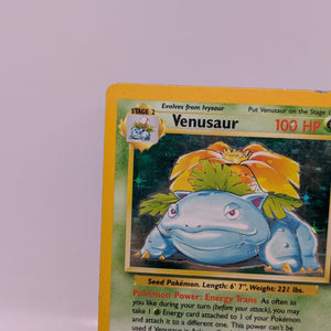 Pokémon TCG Venusaur Base Set 15/102 Holo Unlimited Holo Rare FRENLY BRICKS - Open 7 Days