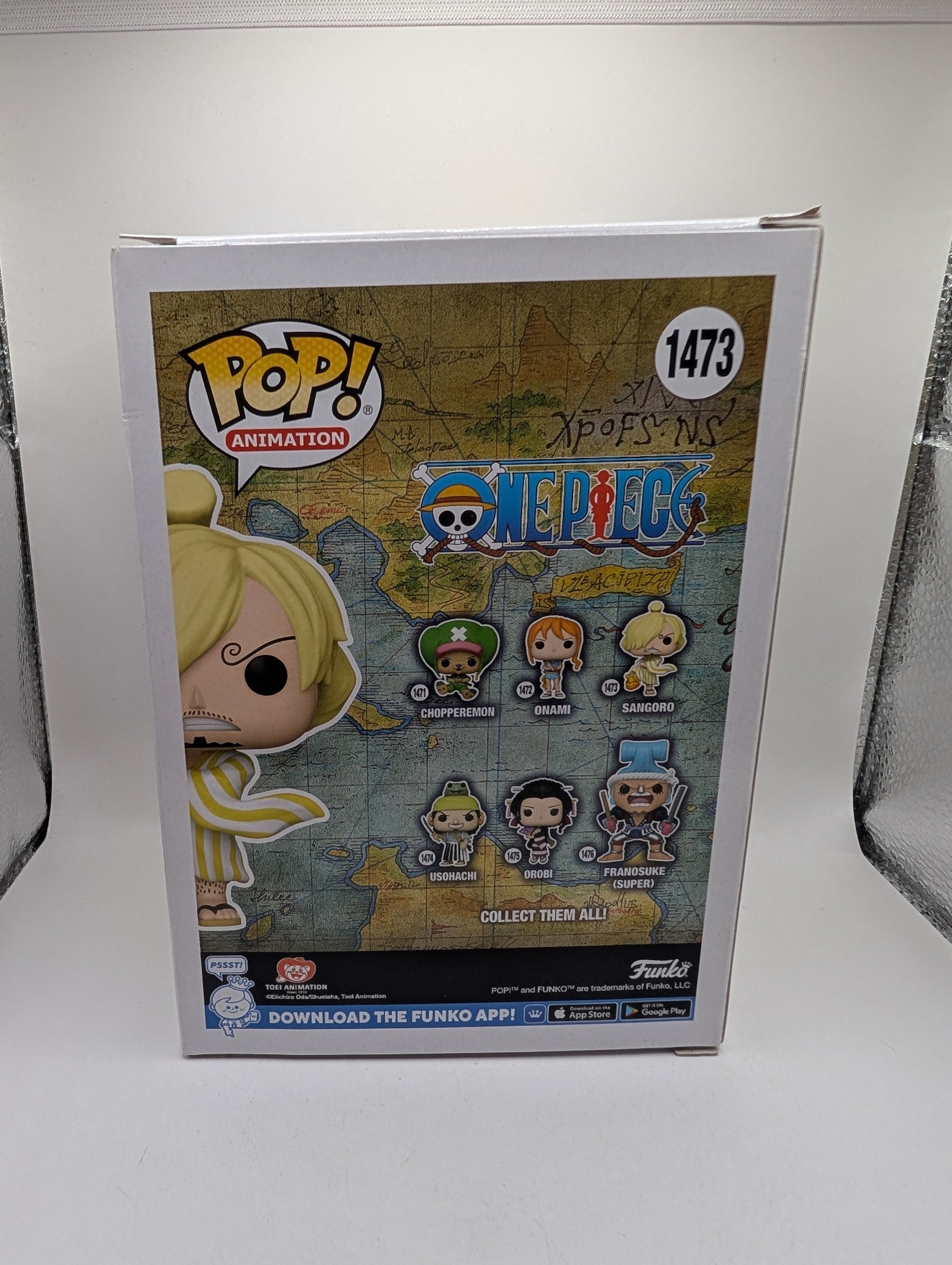 SANGORO One Piece 1473 Funko Pop Vinyl FRENLY BRICKS - Open 7 Days