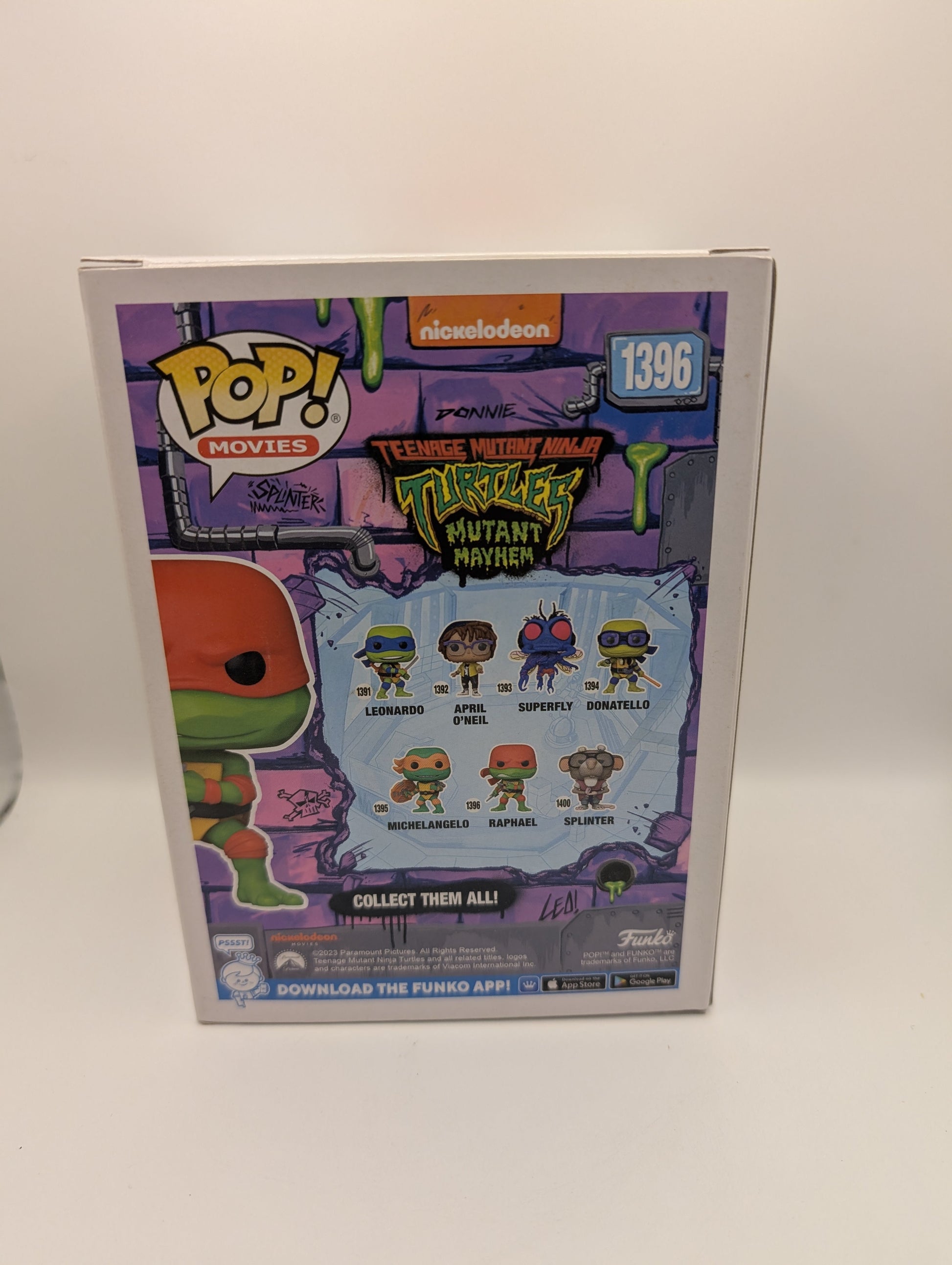 Funko Pop! Teenage Mutant Ninja Turtles Mutant Mayhem Raphael #1396 FRENLY BRICKS - Open 7 Days