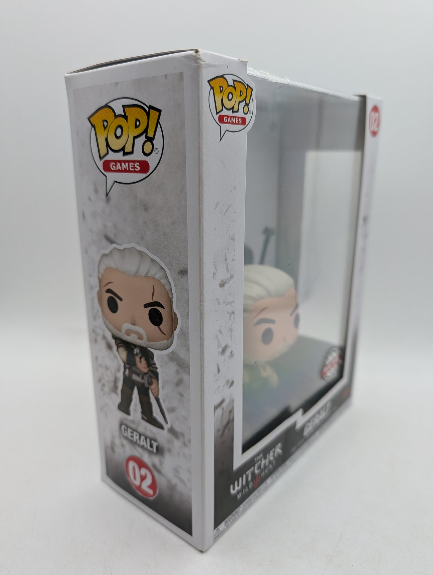 Funko POP! Games Cover: The Witcher 3: Wild Hunt Geralt #02