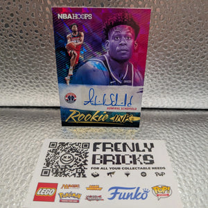 2019-20 Hoops Premium Stock Rookie Ink #8 Admiral Schofield Auto FRENLY BRICKS - Open 7 Days