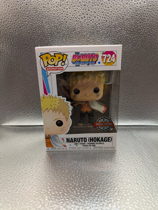 funko pop Vinyl 724 Naruto Hokage Boruto Animation Pop FRENLY BRICKS - Open 7 Days