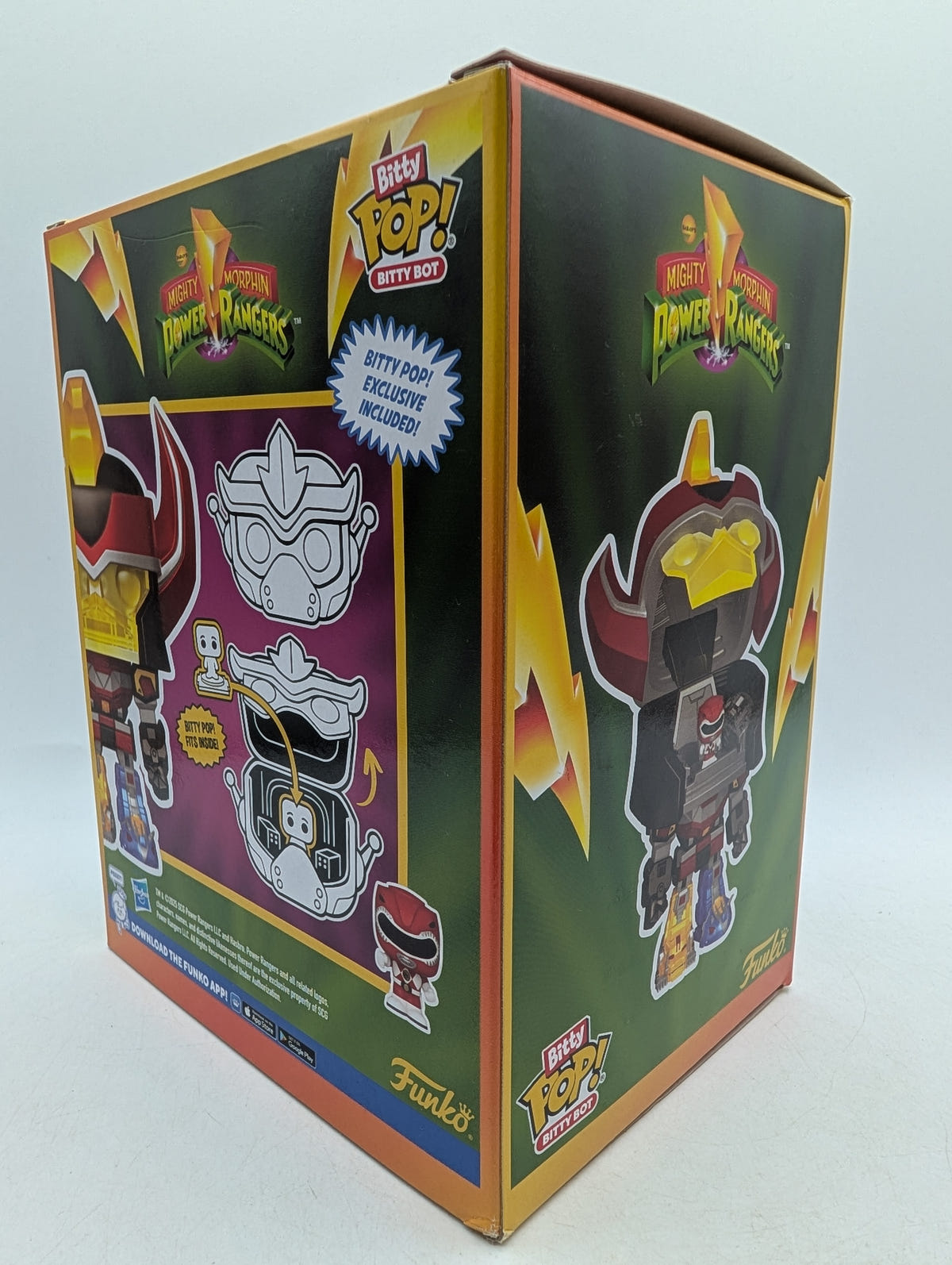 Bitty POP! Mighty Morphin Power Rangers Megazord with Red Ranger 2Pc, photo 6 image 6
