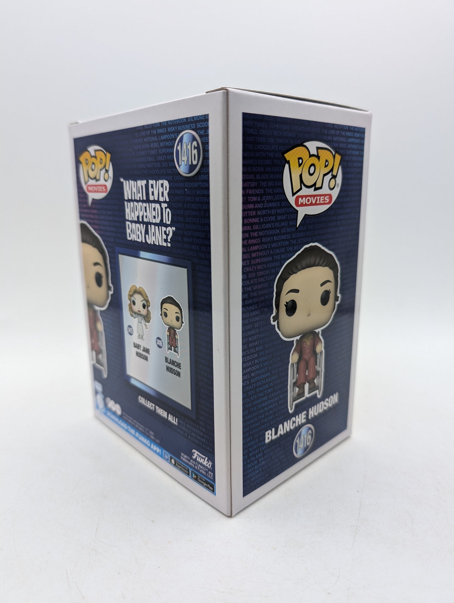 Funko POP! Movies BLANCHE HUDSON 1416 What Ever Happen to Baby Jane B+W Chase