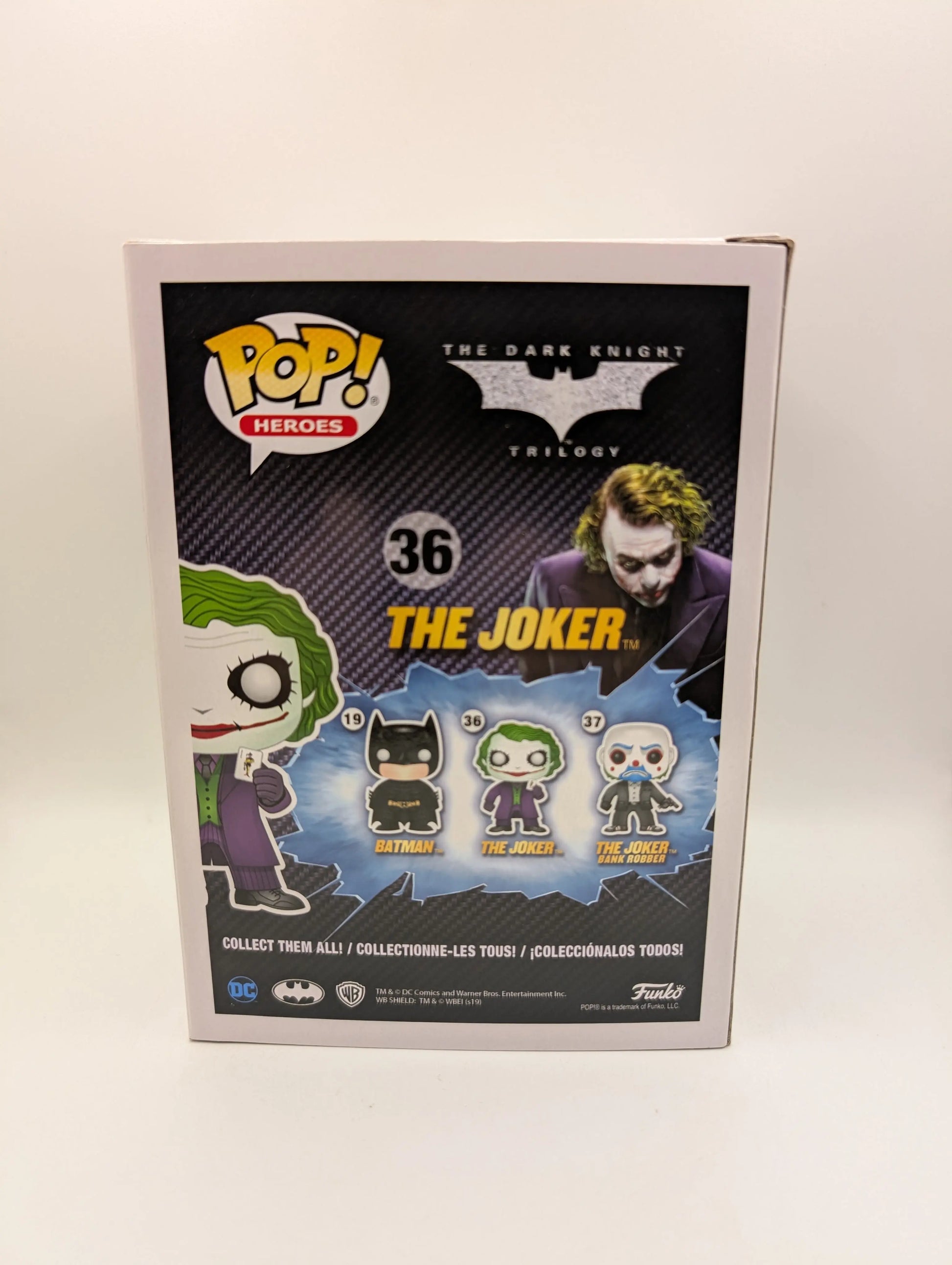 Funko Pop Heroes! Vinyl: Dark Knight Trilogy The Joker #36 FRENLY BRICKS - Open 7 Days