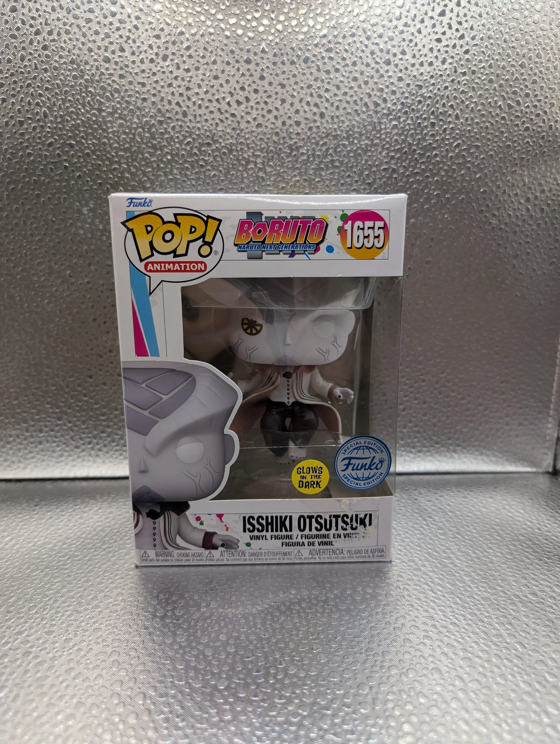 Animation Funko Pop - Isshiki Otsutsuki (Glow) - Boruto - No. 1655 FRENLY BRICKS - Open 7 Days