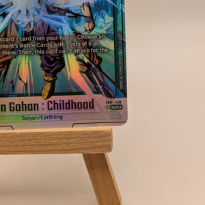 Son Gohan : Childhood FB01-140 SCR Alt Art DBS Fusion World Awakened Pulse FRENLY BRICKS - Open 7 Days