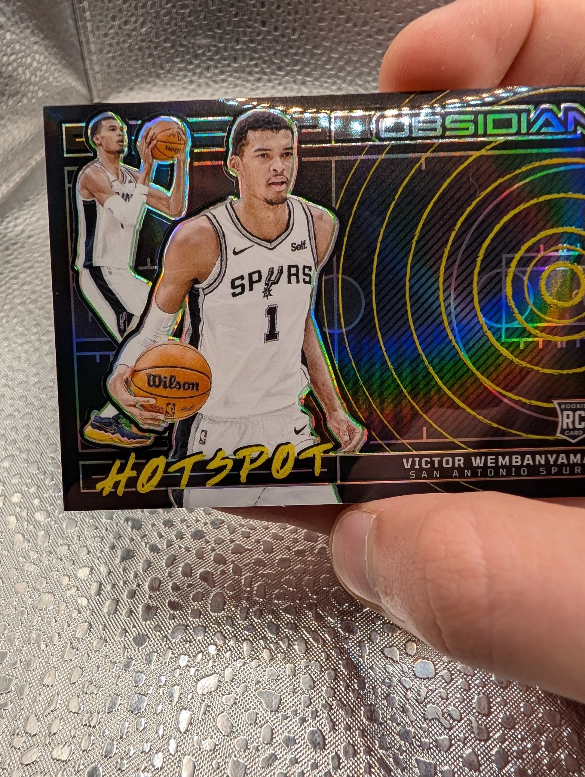 Victor Wembanyama Obsidian Hotspot RC 21/25 FRENLY BRICKS - Open 7 Days