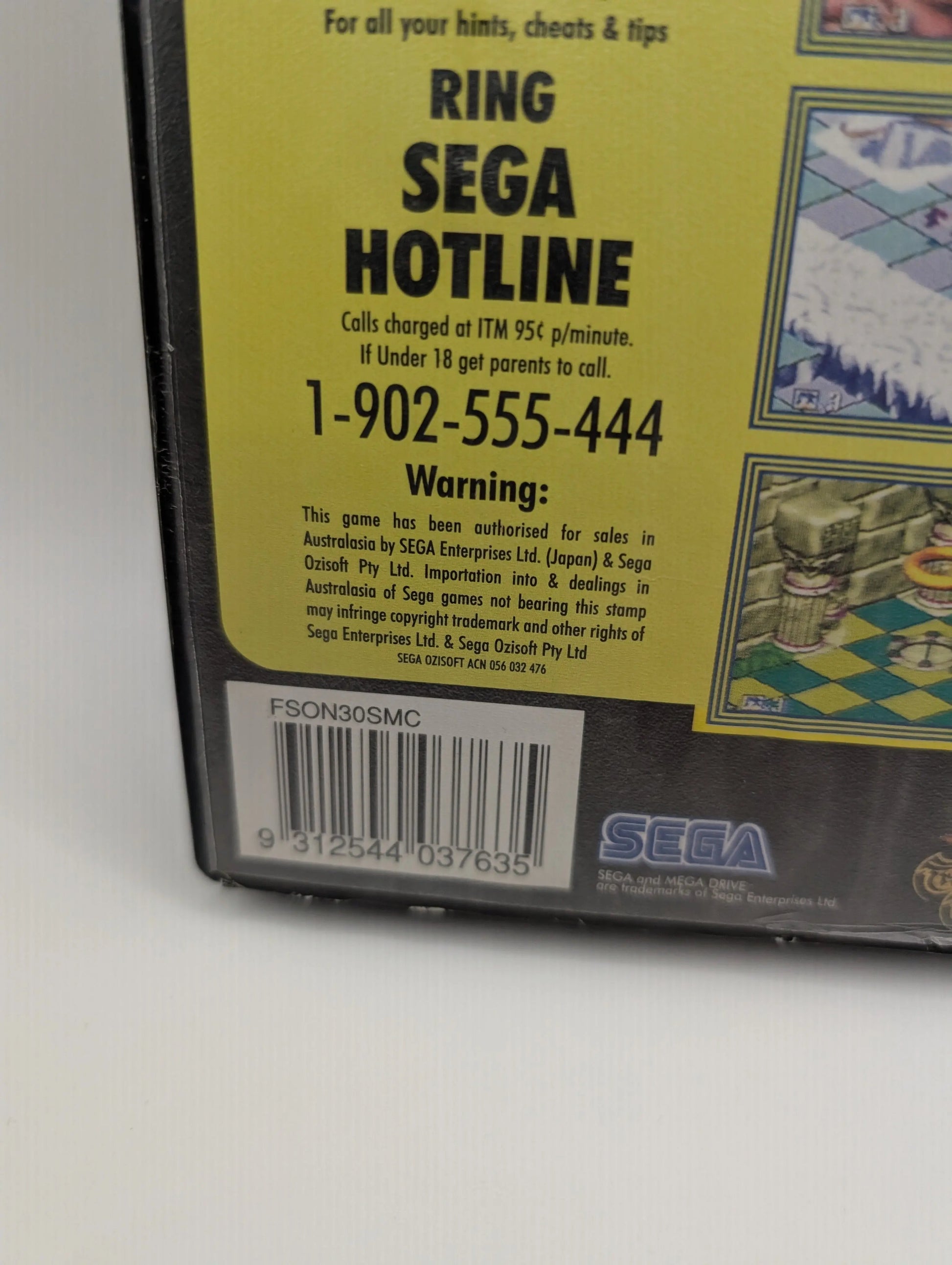 SEGA SMD Mega Drive - Sonic 3D Flickies Island PAL + Instruction, Case, Game FRENLY BRICKS - Open 7 Days