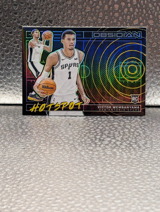 Victor Wembanyama Obsidian Hotspot RC 21/25 FRENLY BRICKS - Open 7 Days