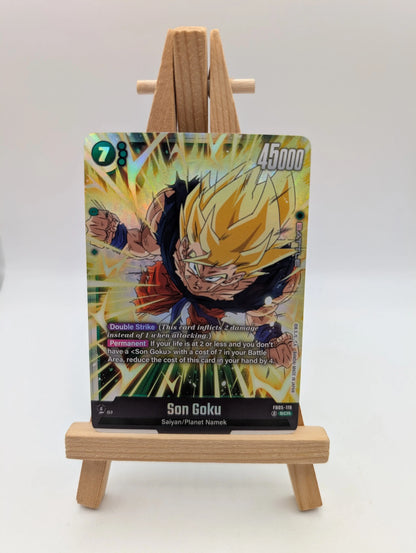 Dragon Ball Fusion World FB05-119 - Son Goku  (SCR) New Adventure FB05 English FRENLY BRICKS - Open 7 Days