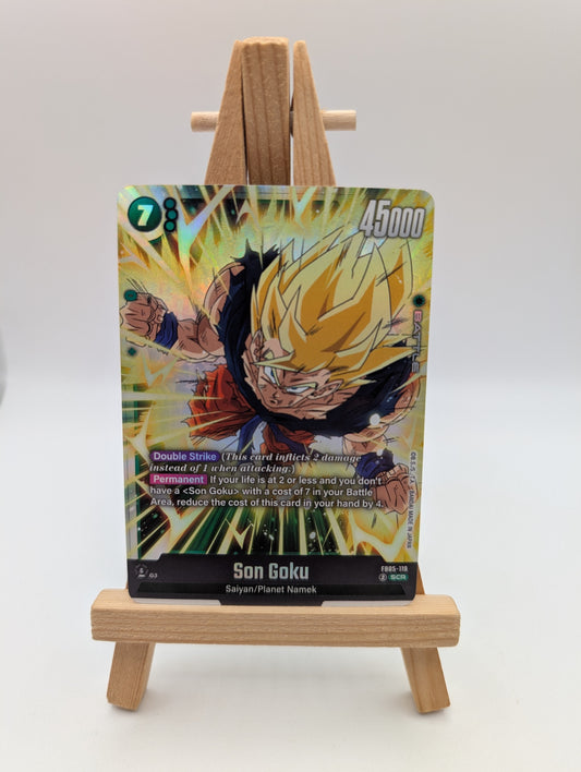 Dragon Ball Fusion World FB05-119 - Son Goku  (SCR) New Adventure FB05 English FRENLY BRICKS - Open 7 Days