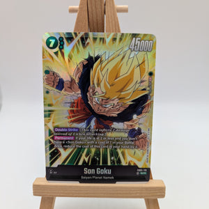 Dragon Ball Fusion World FB05-119 - Son Goku  (SCR) New Adventure FB05 English FRENLY BRICKS - Open 7 Days